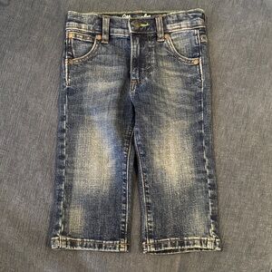Stylish Toddler Blue Jeans - Wrangler Retro Slim Straight 2T